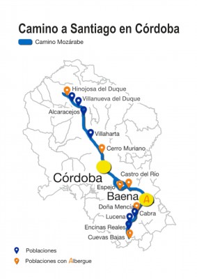 Unos 60 kilómetros para sumergirse en el mar de olivos del Guadajoz y alcanzar Córdoba