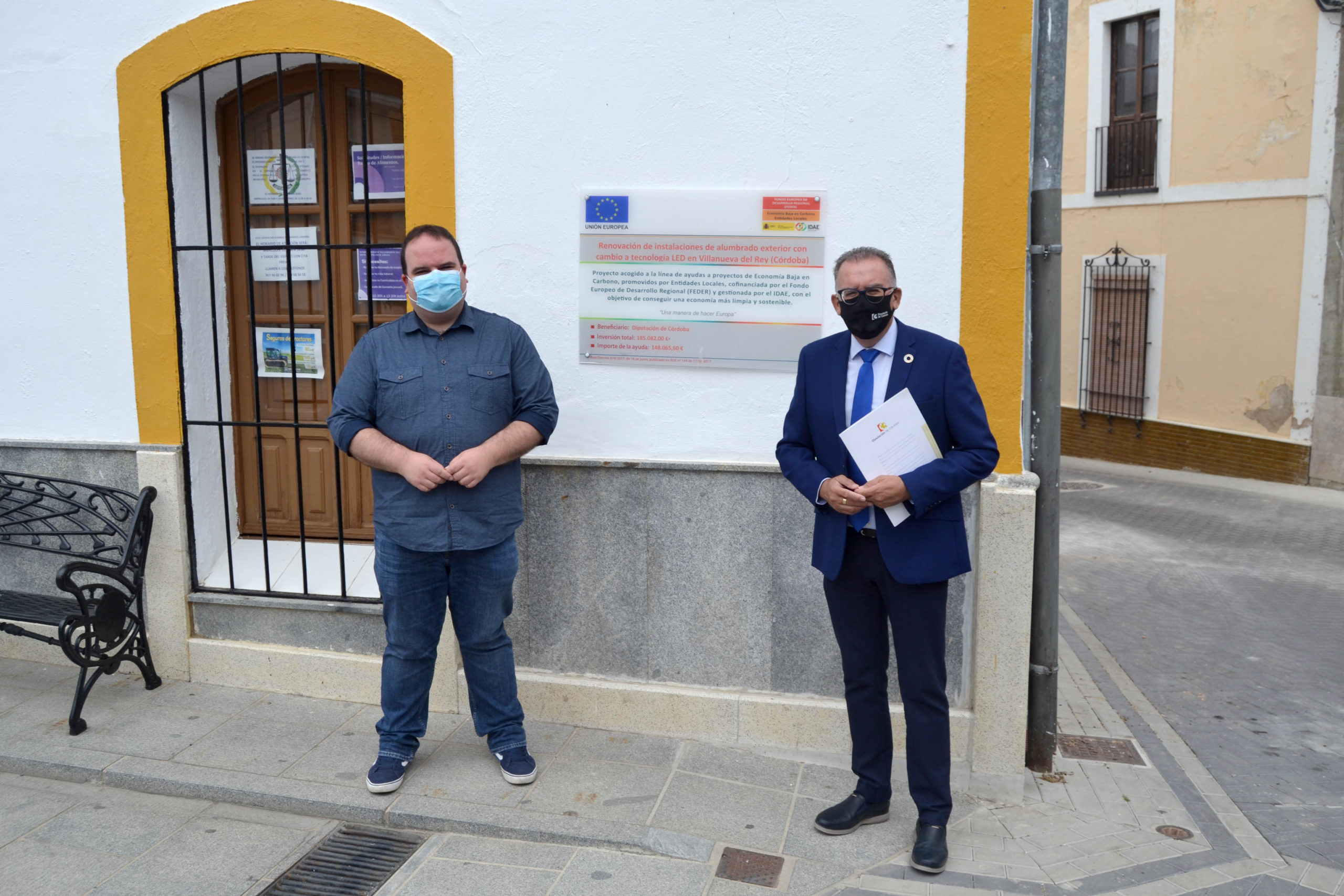 Villanueva del Rey reduce su huella de carbono en 52 toneladas de CO2 con la instalación de 494 luminarias led